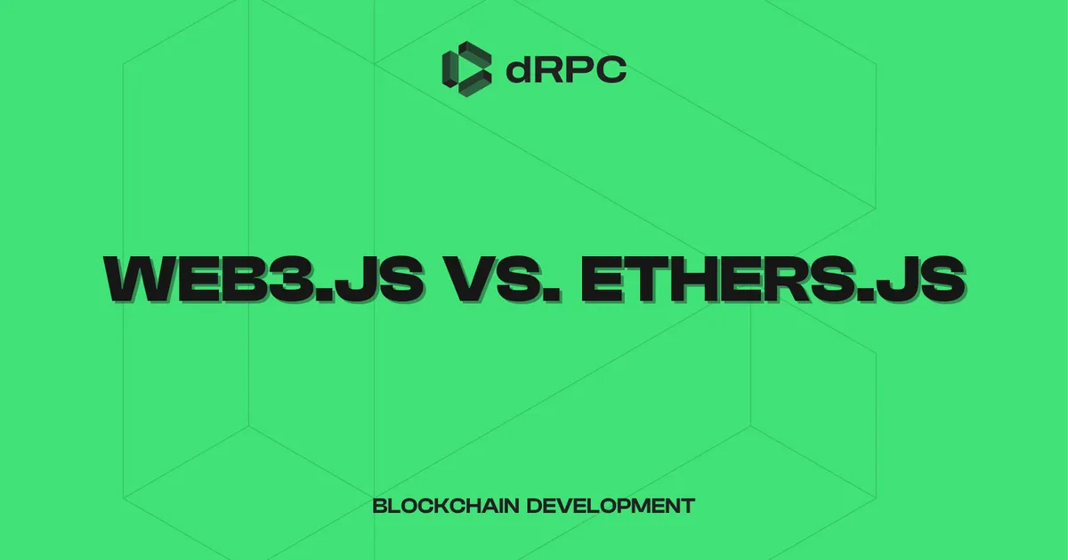 Web3.js vs. Ethers.js – Which blockchain library to choose?