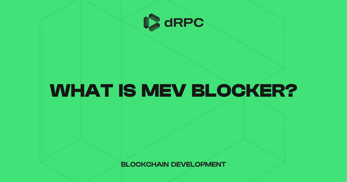 What is MEV blocker?