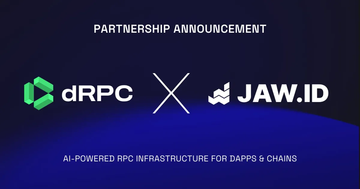 dRPC & JAW.id Partnership: Adoption-Ready RPC Infrastructure