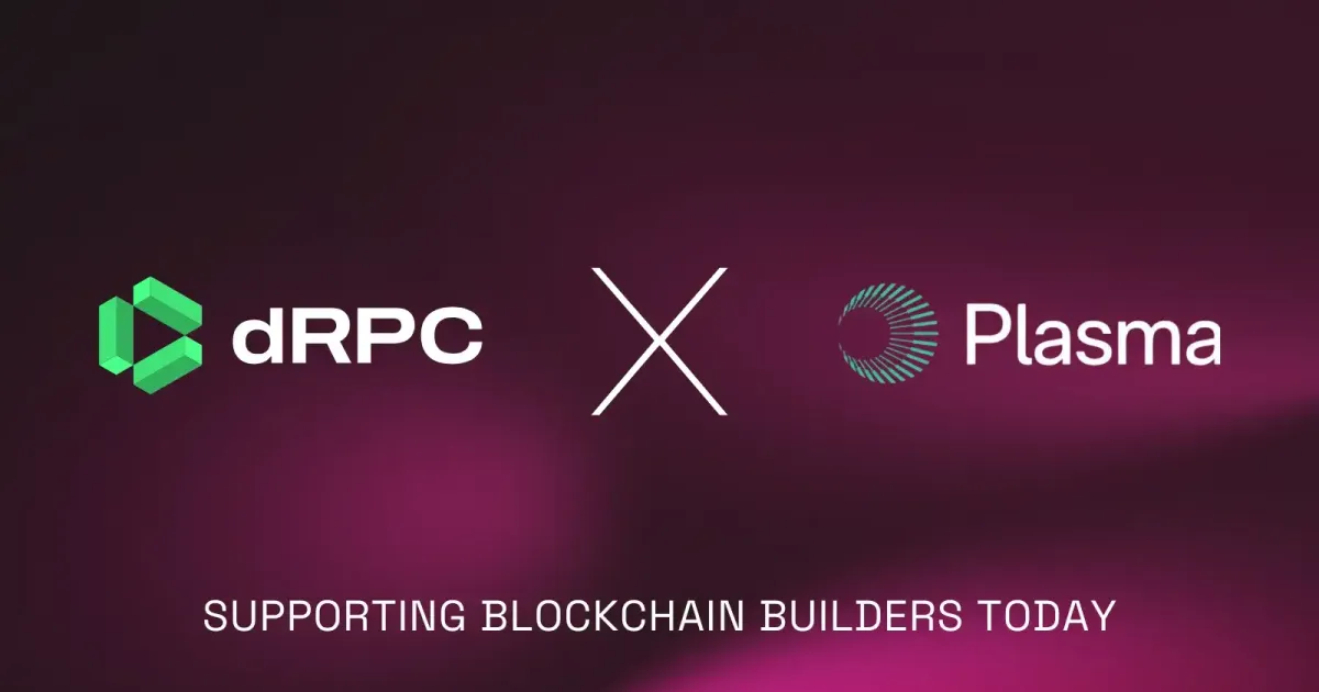 dRPC Launches as Official Plasma RPC Provider