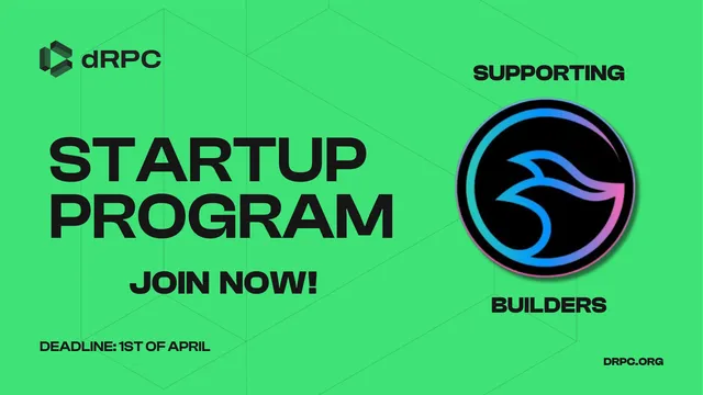 dRPC Startup Program: Supporting Manta Devs