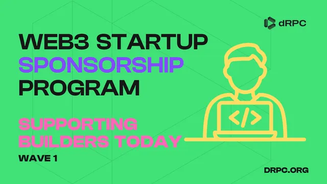 dRPC Startup Sponsorship Program Kick-Off