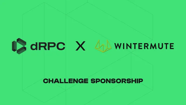 Embracing Innovation: dRPC Sponsors the Wintermute Alpha Challenge!