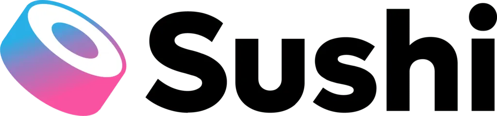 sushiswap logo text transparent