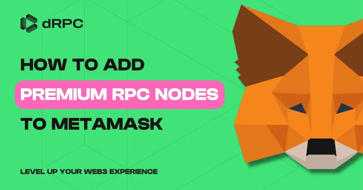 How to Add a Premium Custom RPC on MetaMask
