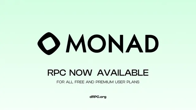 dRPC Adds Support for Monad RPC