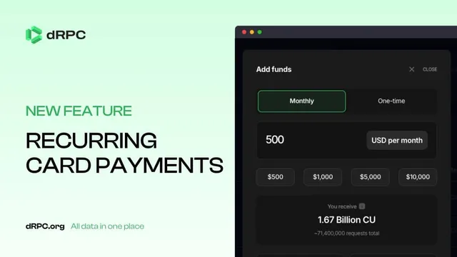 Recurring Card Payments