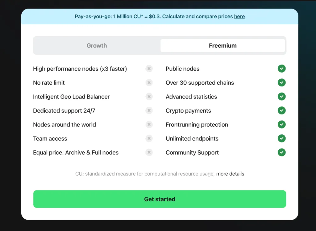 web3-infra-rpc-node-endpoint-API-drpc-free-tier-freemium